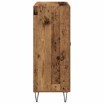 vidaXL Servírovacia skriňa so zásuvkou Staré drevo 69,5 x 34 x 90 cm – Obrázok 7
