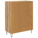 vidaXL Servírovacia skriňa so zásuvkou Remeselný Dub 69,5 x 34 x 90 cm – Obrázok 8