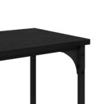 vidaXL Konzolový stôl Čierny dub 150 x 29 x 75 cm – Obrázok 8