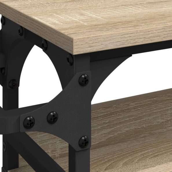 vidaXL Kuchynský vozík Sonoma dub 53 x 20 x 76 cm Kompozitné drevo – Obrázok 9