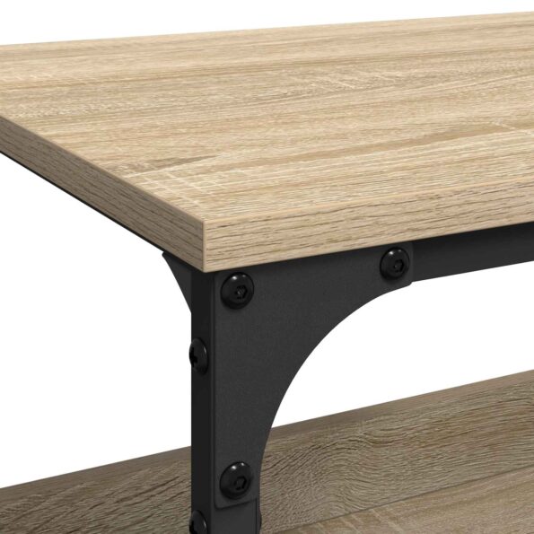 vidaXL Kuchynský vozík Sonoma dub 60 x 41 x 80,5 cm Kompozitné drevo – Obrázok 9