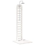 vidaXL Externá sprcha 223 cm Biela – Obrázok 2