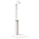 vidaXL Externá sprcha 206 cm Biela – Obrázok 2