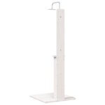 vidaXL Externá sprcha 206 cm Biela – Obrázok 6