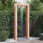 vidaXL Externá sprcha 226 cm Prírodná