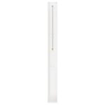 vidaXL Externá sprcha 226 cm Biela – Obrázok 5
