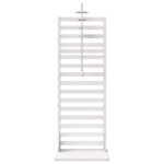 vidaXL Externá sprcha 225 cm Biela – Obrázok 4