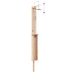 vidaXL Externá sprcha 246 cm Prírodná – Obrázok 9