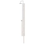 vidaXL Externá sprcha 246 cm Biela – Obrázok 6