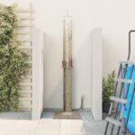 vidaXL Externá sprcha 246 cm Imregnovaná borovica a nehrdzavejúca oceľ