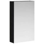 vidaXL Kúpeľňová zrkadlová skrinka Čierny dub 30 x 10,5 x 50 cm – Obrázok 2