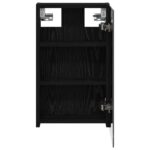 vidaXL Kúpeľňová zrkadlová skrinka Čierny dub 30 x 10,5 x 50 cm – Obrázok 6