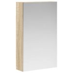 vidaXL Kúpeľňová zrkadlová skrinka Sonoma dub 30 x 10,5 x 50 cm – Obrázok 2
