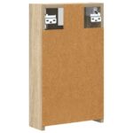 vidaXL Kúpeľňová zrkadlová skrinka Sonoma dub 30 x 10,5 x 50 cm – Obrázok 8