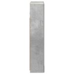 vidaXL Kúpeľňová zrkadlová skrinka Betónová šedá 30 x 10,5 x 50 cm – Obrázok 7