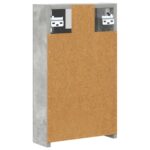 vidaXL Kúpeľňová zrkadlová skrinka Betónová šedá 30 x 10,5 x 50 cm – Obrázok 8