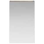vidaXL Kúpeľňová zrkadlová skrinka Dymová dub 30 x 10,5 x 50 cm – Obrázok 5