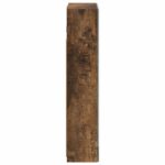 vidaXL Kúpeľňová zrkadlová skrinka Dymová dub 30 x 10,5 x 50 cm – Obrázok 7