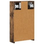 vidaXL Kúpeľňová zrkadlová skrinka Dymová dub 30 x 10,5 x 50 cm – Obrázok 8