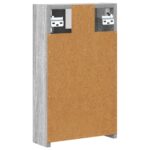 vidaXL Kúpeľňová zrkadlová skrinka Sivý Sonoma 30 x 10,5 x 50 cm – Obrázok 8