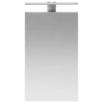 vidaXL Kúpeľňová zrkadlová skrinka s poličkou Biela 30 x 10,5 x 50 cm – Obrázok 6