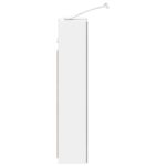 vidaXL Kúpeľňová zrkadlová skrinka s poličkou Biela 30 x 10,5 x 50 cm – Obrázok 8