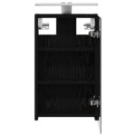 vidaXL Kúpeľňová zrkadlová skrinka Čierny dub 30 x 10,5 x 50 cm – Obrázok 7