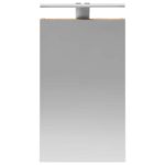 vidaXL Kúpeľňová zrkadlová skrinka Remeselnícky dub 30 x 10,5 x 50 cm – Obrázok 6