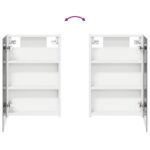 vidaXL Kúpeľňová zrkadlová skrinka Nástenný Biela 40 x 10,5 x 60,5 cm – Obrázok 10