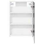 vidaXL Kúpeľňová zrkadlová skrinka Nástenný Biela 40 x 10,5 x 60,5 cm – Obrázok 6