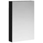 vidaXL Kúpeľňová zrkadlová skrinka Čierny dub 40 x 10,5 x 60,5 cm – Obrázok 2