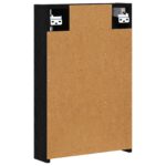 vidaXL Kúpeľňová zrkadlová skrinka Čierny dub 40 x 10,5 x 60,5 cm – Obrázok 8