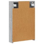 vidaXL Kúpeľňová zrkadlová skrinka Sivý Sonoma 40 x 10,5 x 60,5 cm – Obrázok 8