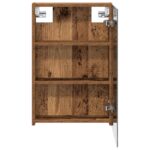 vidaXL Kúpeľňová zrkadlová skrinka Staré drevo 40 x 10,5 x 60,5 cm – Obrázok 6