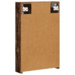 vidaXL Kúpeľňová zrkadlová skrinka Staré drevo 40 x 10,5 x 60,5 cm – Obrázok 8