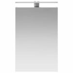 vidaXL Kúpeľňová zrkadlová skrinka Nástenný Biela 40 x 10,5 x 60,5 cm – Obrázok 6