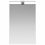 vidaXL Kúpeľňová zrkadlová skrinka Čierny dub 40 x 10,5 x 60,5 cm – Obrázok 6