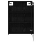 vidaXL Kúpeľňová zrkadlová skrinka Čierny dub 50 x 14,5 x 70 cm – Obrázok 6