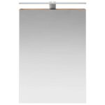 vidaXL Kúpeľňová zrkadlová skrinka Staré drevo 50 x 14,5 x 70 cm – Obrázok 6