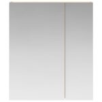 vidaXL Kúpeľňová zrkadlová skrinka Sonoma dub 60 x 14,5 x 70 cm – Obrázok 5