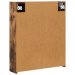 vidaXL Kúpeľňová zrkadlová skrinka Dymová dub 60 x 14,5 x 70 cm – Obrázok 8