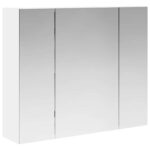 vidaXL Kúpeľňová zrkadlová skrinka Biela 60 x 14,5 x 50 cm – Obrázok 2