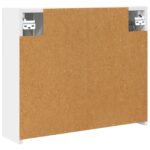 vidaXL Kúpeľňová zrkadlová skrinka Biela 60 x 14,5 x 50 cm – Obrázok 8