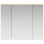 vidaXL Kúpeľňová zrkadlová skrinka Sonoma dub 60 x 14,5 x 50 cm – Obrázok 5