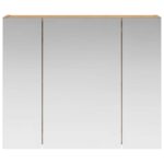 vidaXL Kúpeľňová zrkadlová skrinka Remeselnícky dub 60 x 14,5 x 50 cm – Obrázok 5