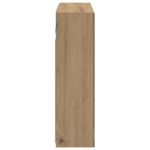 vidaXL Kúpeľňová zrkadlová skrinka Remeselnícky dub 60 x 14,5 x 50 cm – Obrázok 7