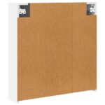 vidaXL Kúpeľňová zrkadlová skrinka Biela 70 x 14,5 x 70 cm – Obrázok 8