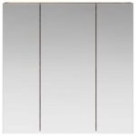 vidaXL Kúpeľňová zrkadlová skrinka Dymová dub 70 x 14,5 x 70 cm – Obrázok 5