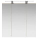 vidaXL Kúpeľňová zrkadlová skrinka Sonoma dub 70 x 14,5 x 70 cm – Obrázok 6