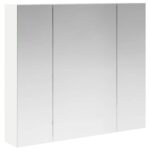 vidaXL Kúpeľňová zrkadlová skrinka s poličkou Biela 80 x 14.5 x 70 cm – Obrázok 2